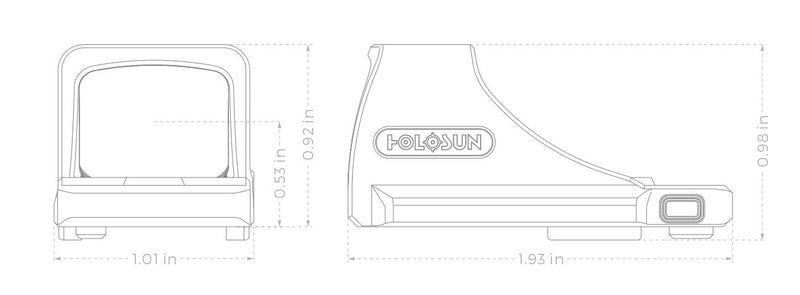 Holosun SCS VP9 Green (for H&K VP9)