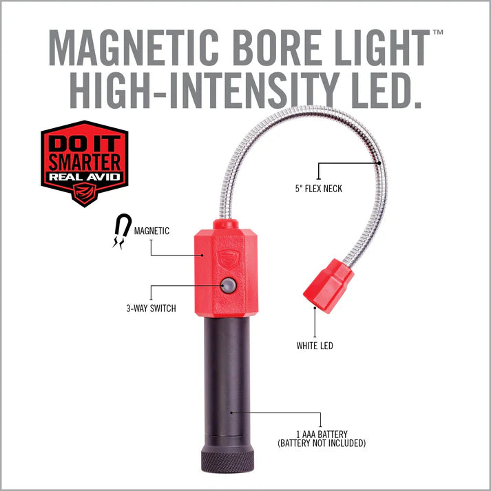 Real Avid Magnetic Bore Light™