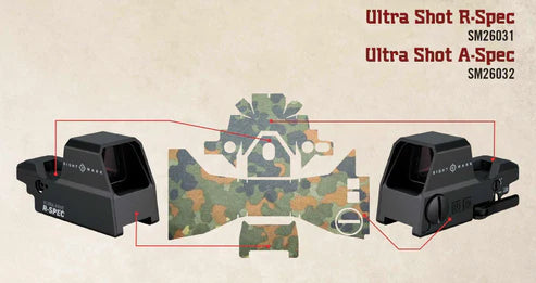 Camo Wrap for Sightmark Ultra Shot R-Spec / A-Spec