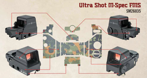 Camo Wrap for Sightmark Ultra Shot M-Spec FMS