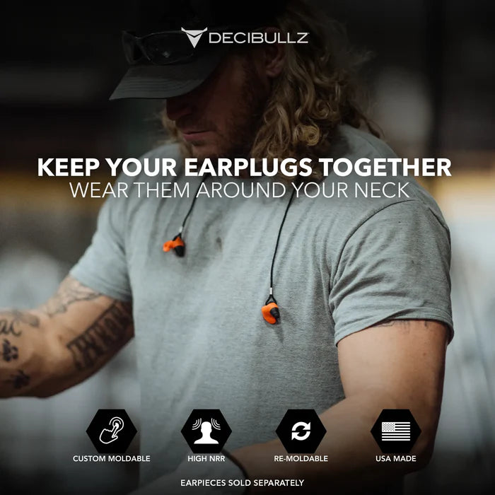 Lanyard Cord for Decibullz earplugs