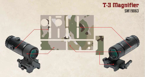 Camo Wrap for Sightmark T-3 Magnifier