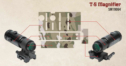 Camo Wrap for Sightmark T-5 Magnifier