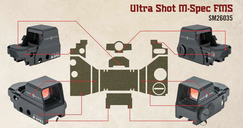 Camo Wrap for Sightmark Ultra Shot M-Spec FMS