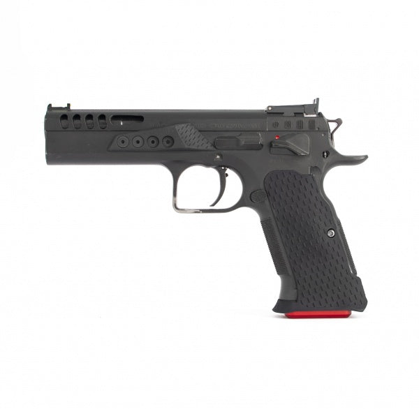 Track Grip with Magazine Well for Tanfoglio Large Frame, Polymer