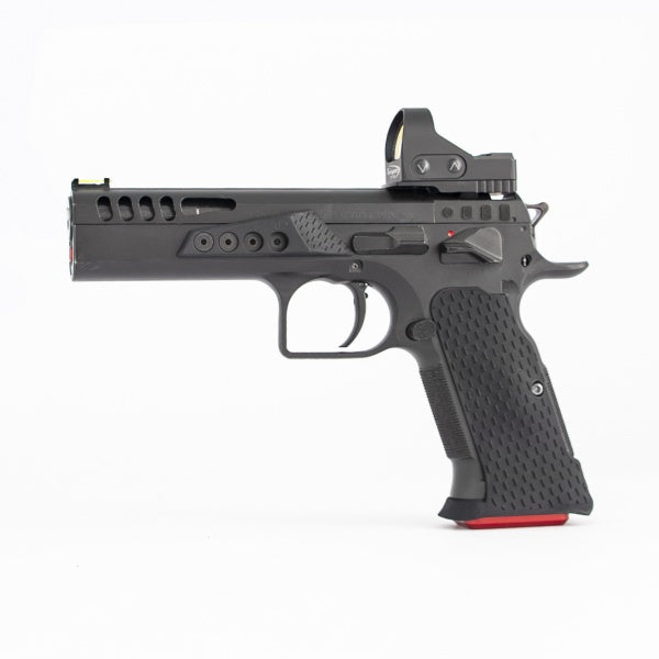 Track Grip med Magasinbrønn for Tanfoglio Small Frame, Polymer