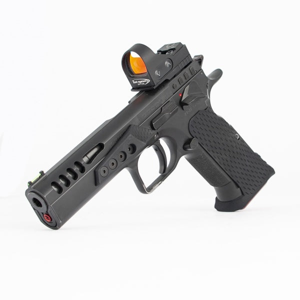 Track Grip med Magasinbrønn for Tanfoglio Small Frame, Polymer