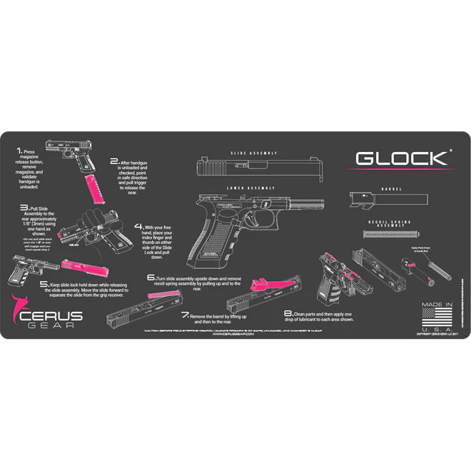 ProMat - GLOCK® Instructional Gun Mat