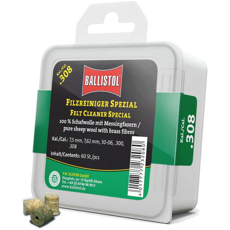 Ballistol Cleaning plugs with brass fiber