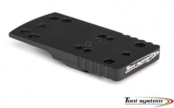 Rødpunkt adapterplate for STI 2011 DVC LIMITED