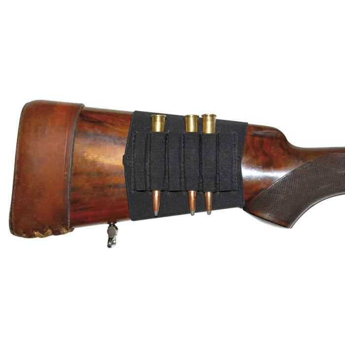 Elastic cartridge holder for rifle/shotgun