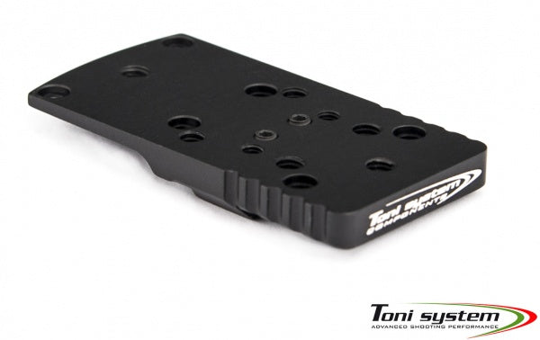 Rødpunkt adapterplate for STI 2011 DVC LIMITED
