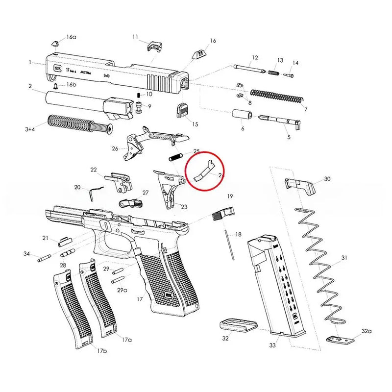 Competition Connector for GLOCK