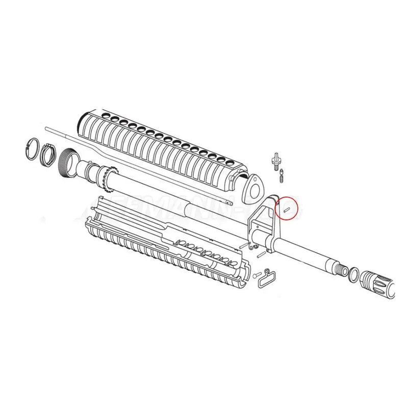 Eemann Tech Gas Tube Roll Pin for AR - 15 - Eemann Tech