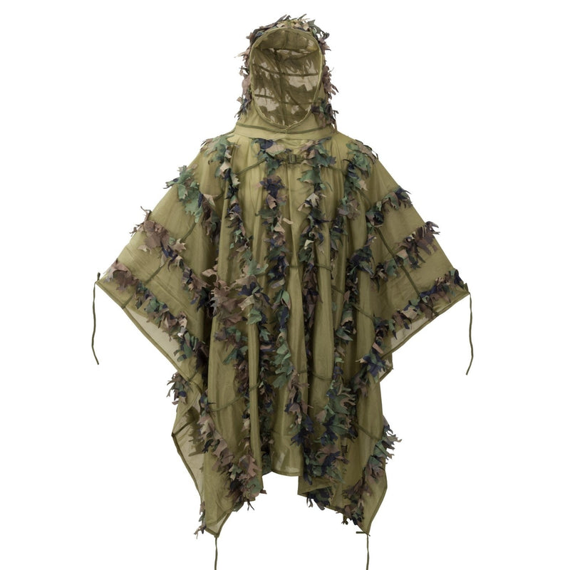 Leaf Ghillie Poncho®, US Woodland - Helikon - Tex