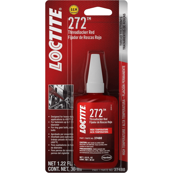 Loctite Gjengelås, 36ml, Red #272 - Loctite