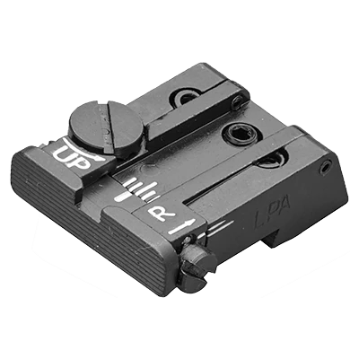 LPA TPU89BZ07 Adjustable Rear Sight for CZ P09, SP01, Shadow 2, Kadet - LPA