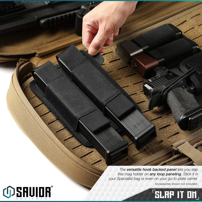 Savior Double Extended Mag Holder - PCC - Savior