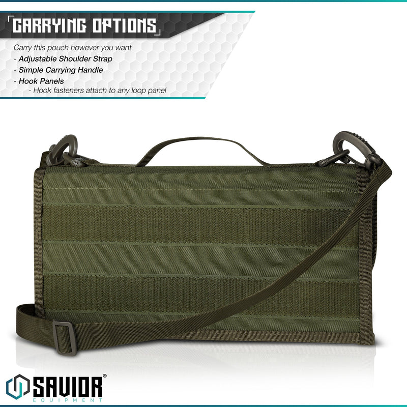 Savior Pistol Magazine Pouch with Sling - 6 Mag - Savior