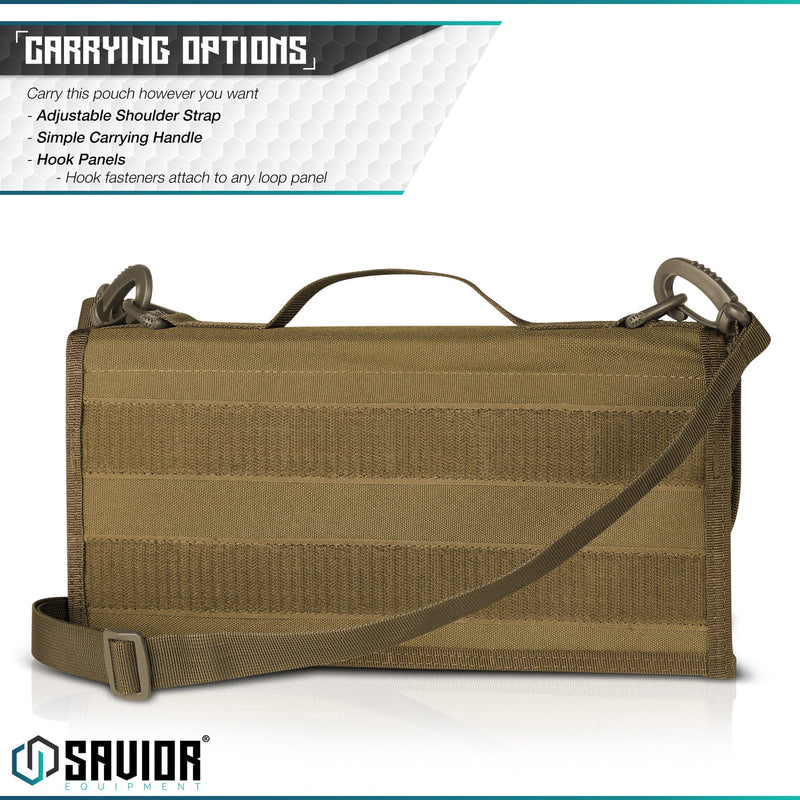 Savior Pistol Magazine Pouch with Sling - 6 Mag - Savior