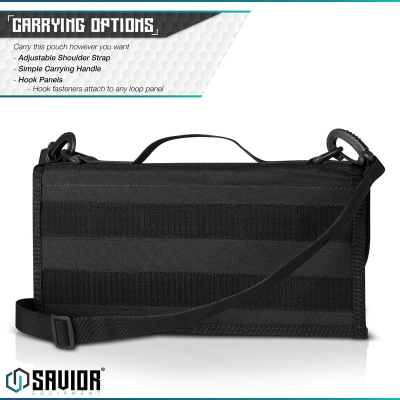 Savior Pistol Magazine Pouch with Sling - 6 Mag - Savior