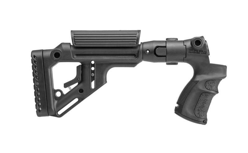 Tactical Folding Stock w/ Cheekpiece - Mossberg 500 - FAB Defense