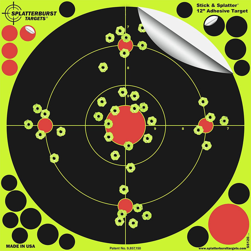 30 cm splatter målskive - Splatterburst Targets