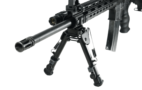 UTG® Tactical OP Bipod, Quick Detach, 15 - 19 cm (5.9" - 7.3")