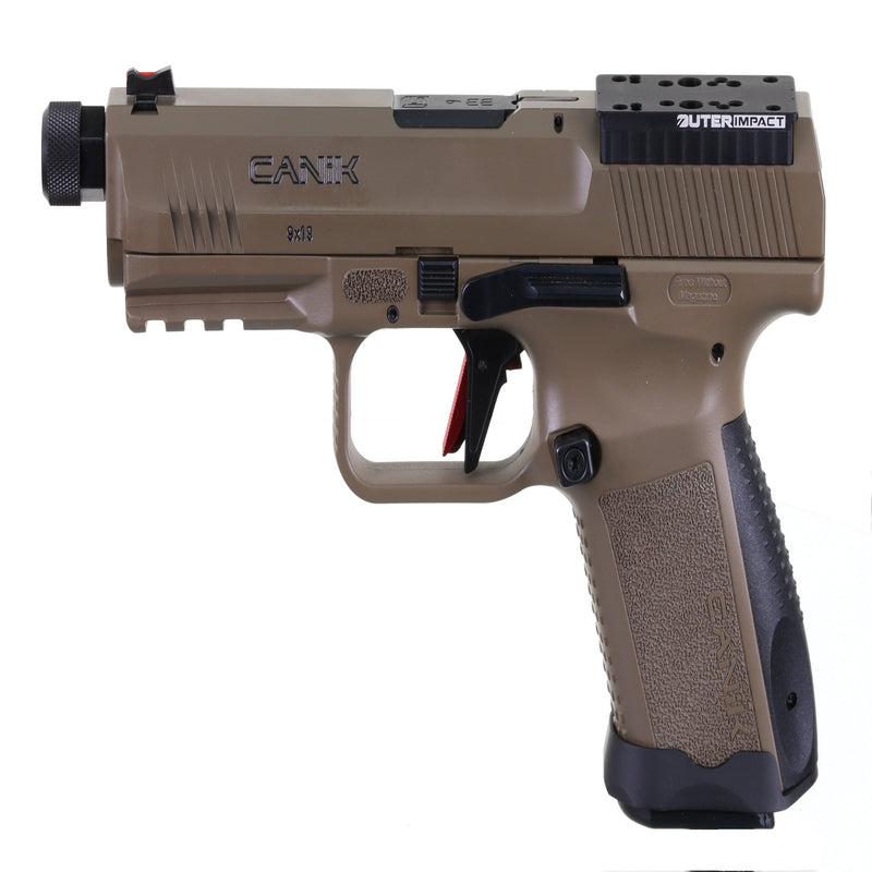 CANIK TP9 Elite Combat Pistol - Modular Red Dot Adapter - OuterImpact