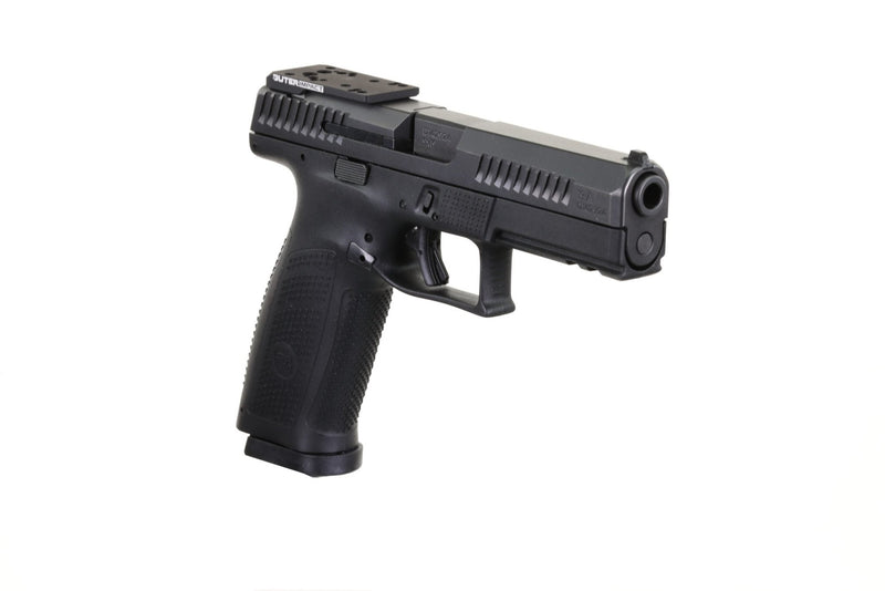 CZ P - 10 F Pistol - Modular Red Dot Adapter - OuterImpact