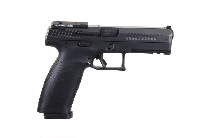 CZ P - 10 F Pistol - Modular Red Dot Adapter - OuterImpact