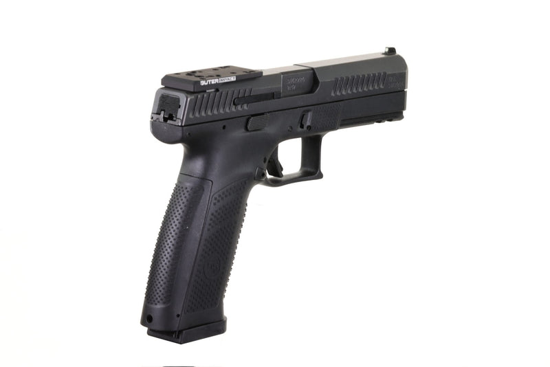 CZ P - 10 F Pistol - Modular Red Dot Adapter - OuterImpact