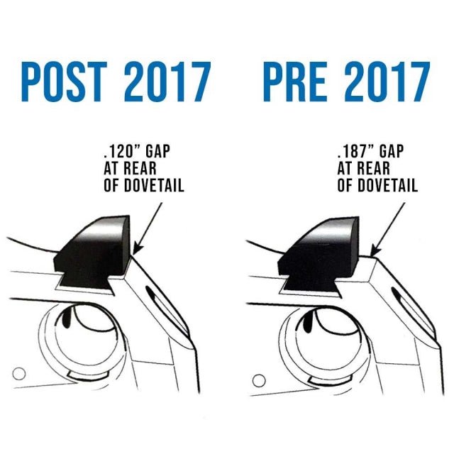 Desert Eagle Post 2017 Dovetail Sight Mount for Trijicon RMR, Holosun 407c/507c - Evolution Gun Works