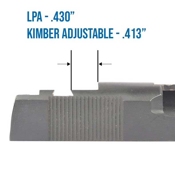 Kimber 1911 Dovetail Mount for Trijicon RMR, Holosun 407c/507c - Evolution Gun Works