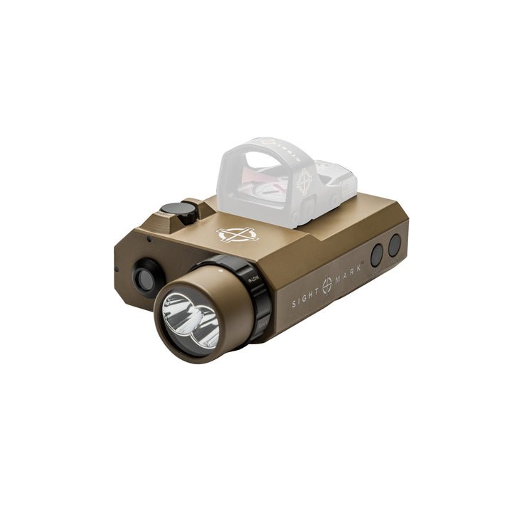 LoPro Combo Flashlight (Visible/IR) and Green Laser Sight - Sightmark