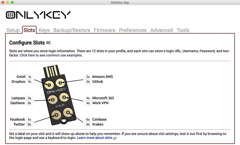 OnlyKey FIDO2 / U2F Security Key & Password Manager