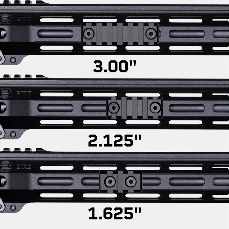 Picatinny to M - LOK Rail Adapter Set, Set of 6 - Tacticon