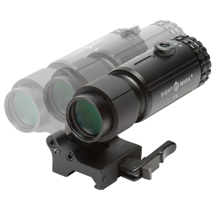 T - 5 Magnifier with LQD Flip to Side Mount - Sightmark