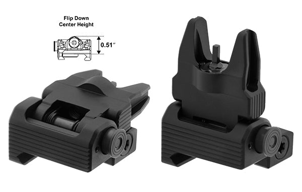 UTG® ACCU - SYNC® Spring - Loaded Flip - up Front Sight - Leapers, Inc.
