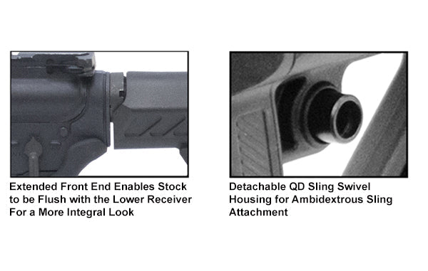 UTG PRO® AR15 Ops Ready S2 Mil - spec Stock Kit - Leapers, Inc.