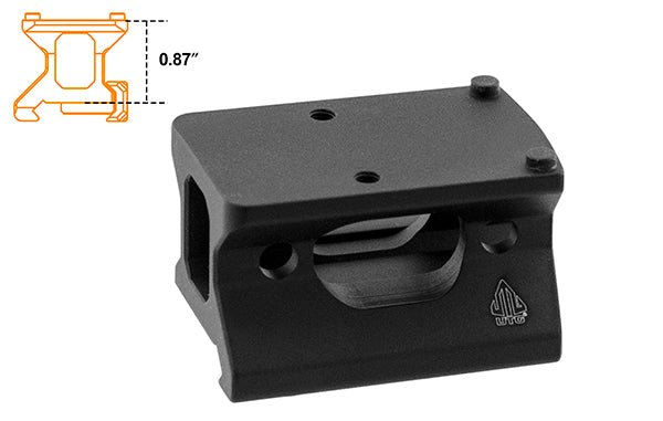 UTG® Super Slim Picatinny RMR® Mount, Absolute Co - witness - Leapers, Inc.