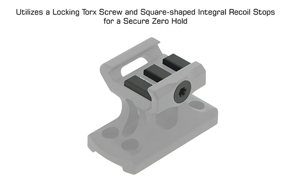 UTG® Super Slim T1 Mount, Absolute Co - witness - Leapers, Inc.