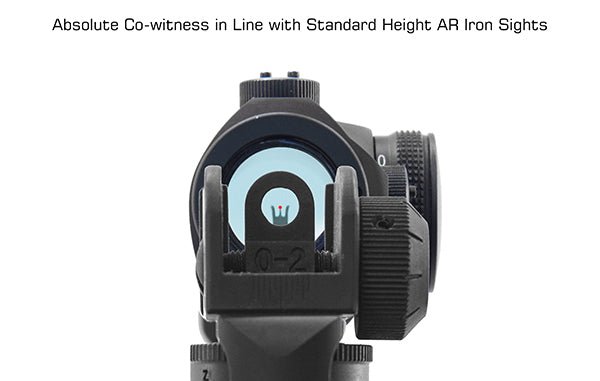 UTG® Super Slim T1 Mount, Absolute Co - witness - Leapers, Inc.