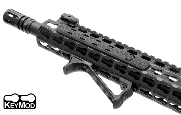 UTG® Ultra Slim Angled Foregrip, Keymod - Leapers, Inc.