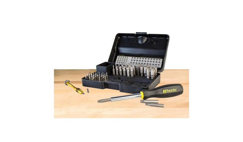 Wheeler 55 Piece SAE/Metric Hex and Torx Screwdriver Set - Wheeler